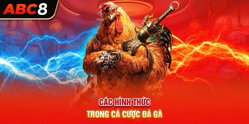 Các hình thức trong cá cược đá gà